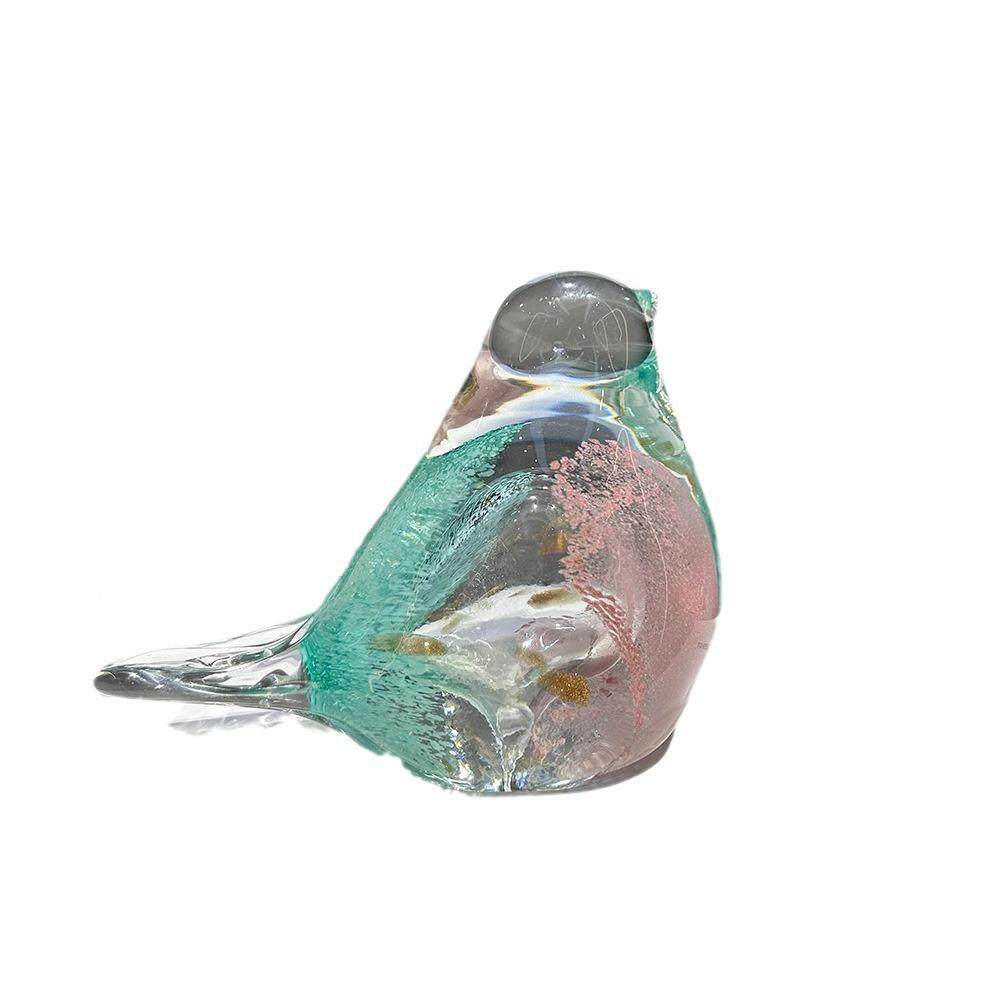 现代创意绿色家手工琉璃小鸟摆件168工品居可桌面装饰艺品货爱源,家居饰品,花瓶,淘宝优惠券,粉丝福利购,淘宝优惠卷