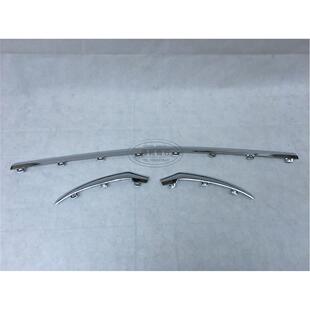 适用奔驰W253 GLC200 GLC250饰条GLC260 GLC300前杠亮条电镀350