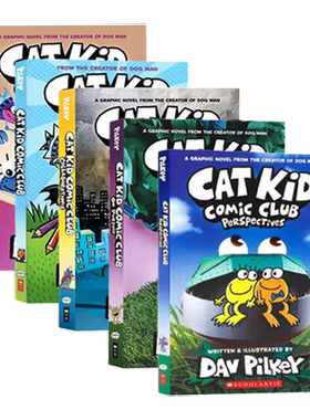 CatKidComicClub1-5英文原版