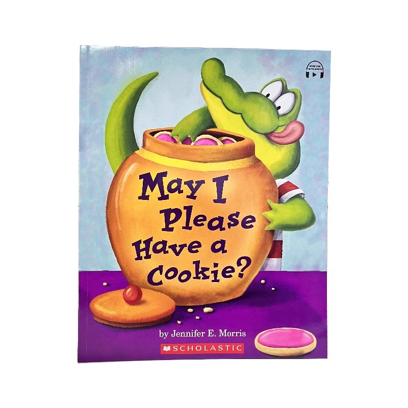 学乐获奖绘本小鳄鱼想吃饼干