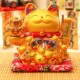 摇手招财猫摆件大号店铺前台开业礼物家居客厅装 饰自动招手发财猫