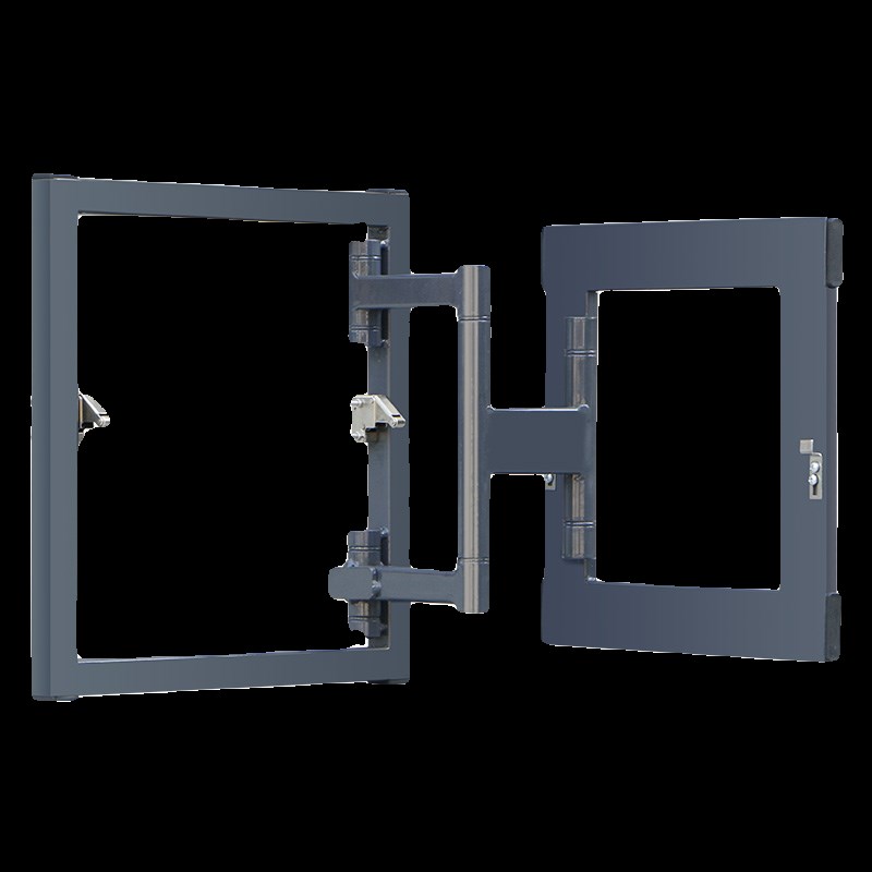 卫生间瓷砖隐形门检修口浴缸地暖分水器遮挡罩暗门空调外机检修门