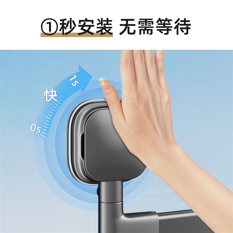 吸盘袜子晾晒架折叠阳台家用内衣内裤旋转多夹子晾衣架晒袜子神器