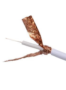 wv75-5高清有线数字电视线广电机顶盒家装同轴线闭路线100米足