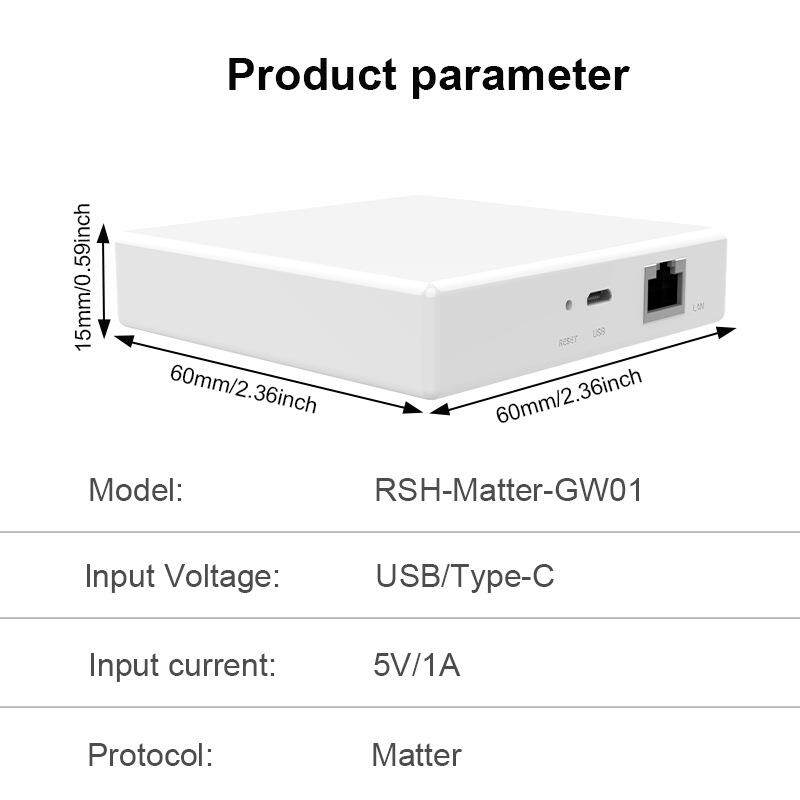 涂鸦智能matter网关智能家居网络中枢组合matter协议多模有线网关