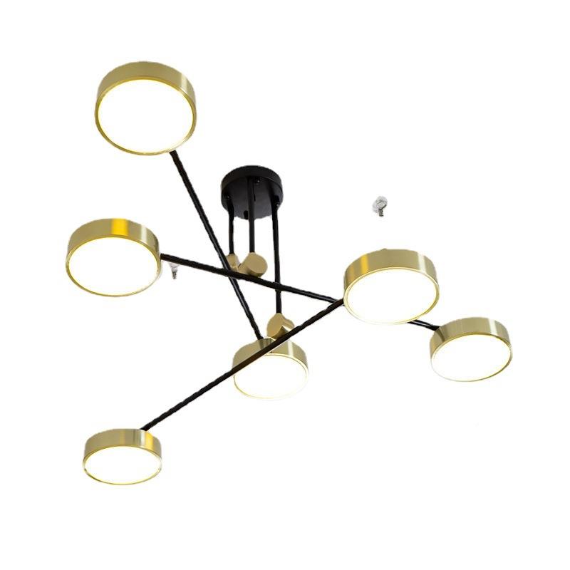 2024新款北欧客厅灯室具后375现代简约计师极造型灯饰设简卧餐厅