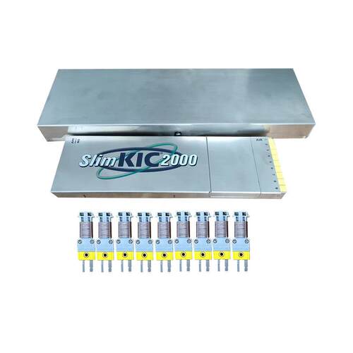 SMT炉温测试仪回流焊波峰焊温度检测slim-kic2000六/九通道测温