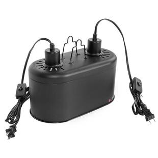 wacool玩酷爬宠双灯罩沙漠UVA乌龟晒背灯UVB陶瓷加热灯爬虫保温罩