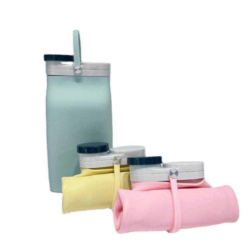 折叠杯子全软硅胶儿童水杯便携式耐高温大容量伸缩旅行杯牛奶杯,餐饮具,运动壶/旅行壶,淘宝优惠券,粉丝福利购,淘宝优惠卷