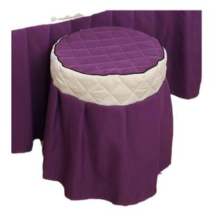 CBA美容床上用品床裙罩四件美容院按摩推拿洗头床裙简约被套