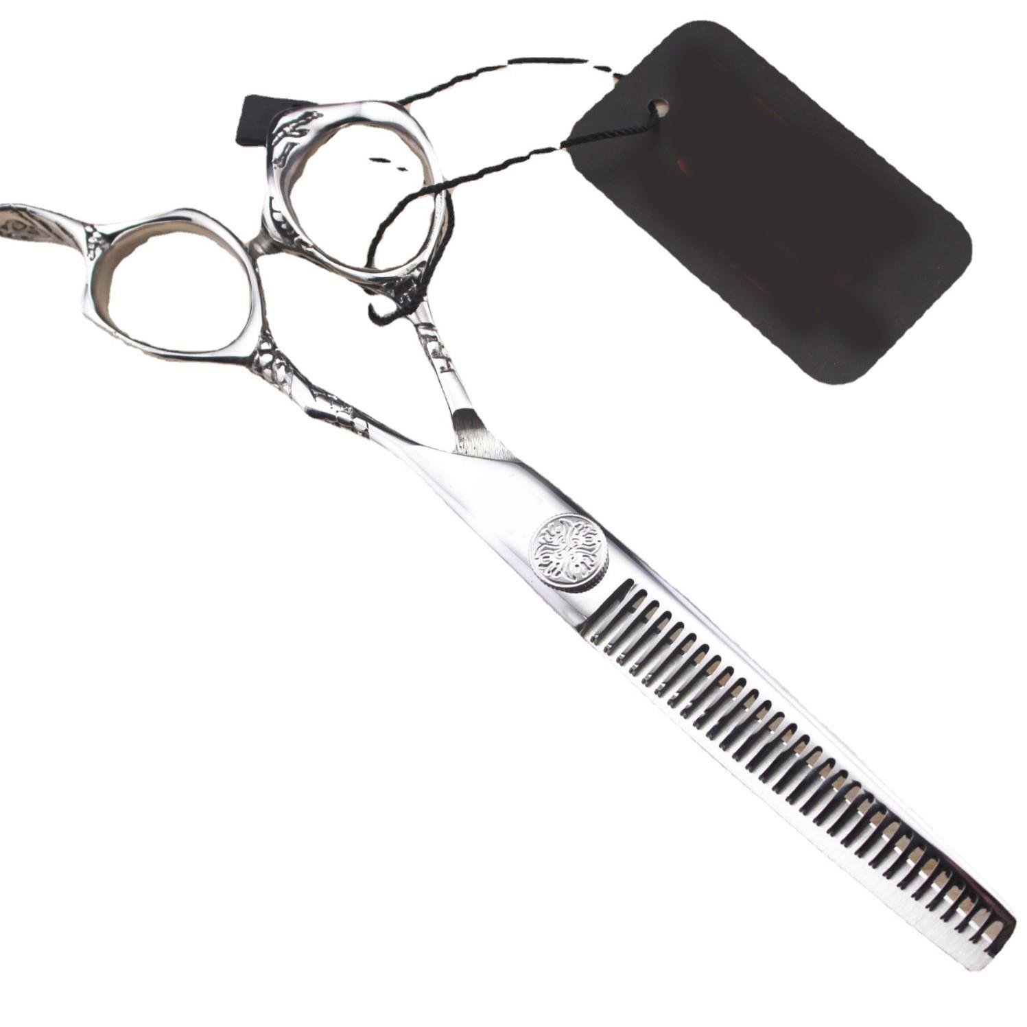 6.0寸huo龙NEPURLSO美发柄剪理发剪平剪刘小海剪刀剪牙打薄