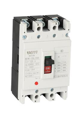 CM1塑壳断路器1P2P3PACDC空开200a400a630A空气开关三相断路器