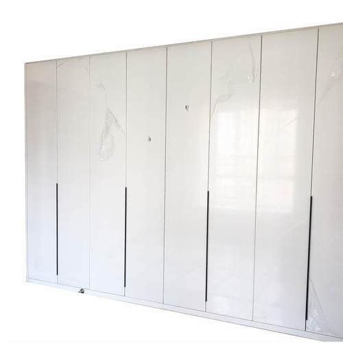 佛山市整体金属衣柜生产卧室衣橱厂家铝合金家具衣帽间玻璃门铝柜