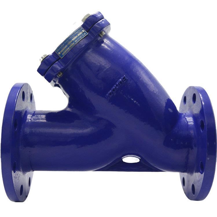 Y型法兰过滤器GL1H-1GL41H-166球墨铸铁器碳钢不4锈钢质材水过滤