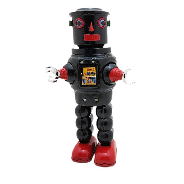 MS640罗比机械机器人80后铁皮复古收藏玩具创意礼品铁皮玩具