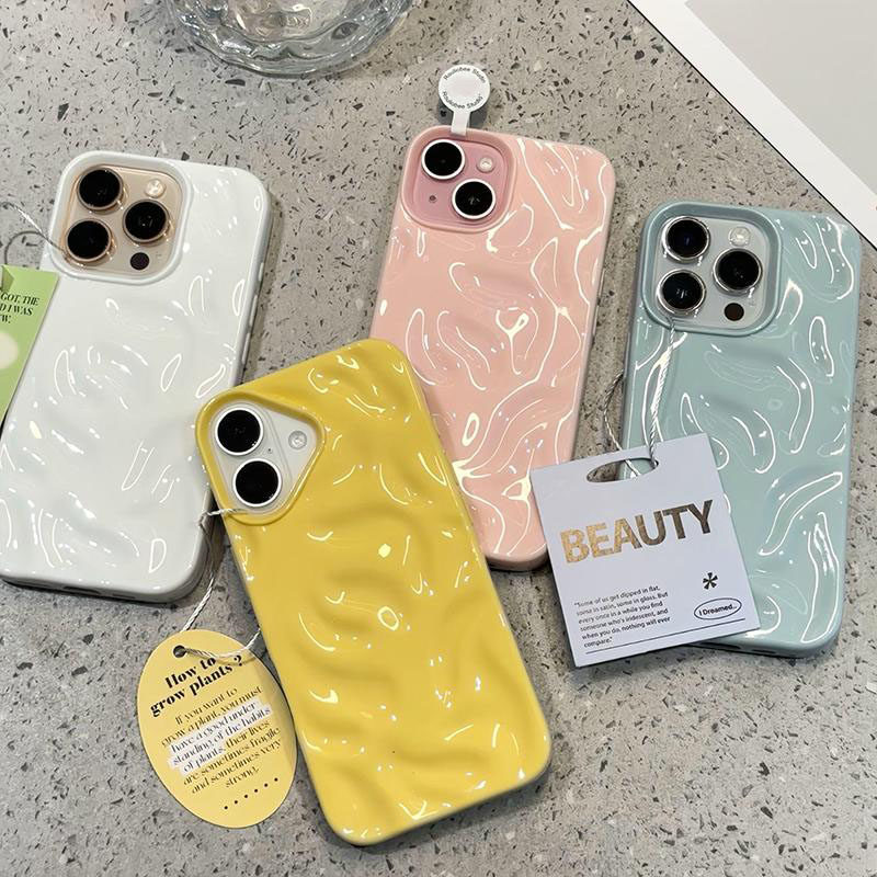 适用苹果16promax手机壳新款iPhone15pro简约14plus可爱高级感13pro全包12防摔11陨石纹纯色创意少女保护套