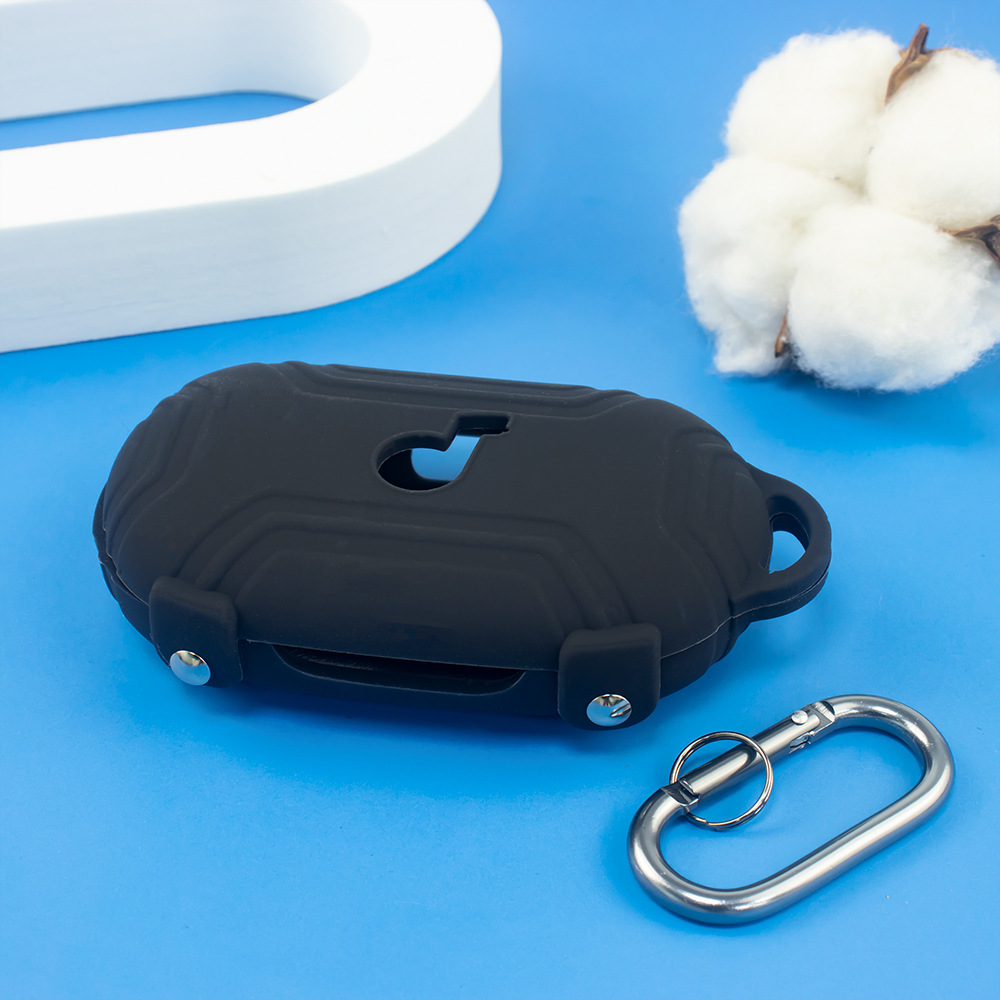 适用安克声阔AeroFit保护套硅胶纯色简约露标款安克Anker Soundcore AeroFit蓝牙耳机硅胶保护套防摔简约软壳