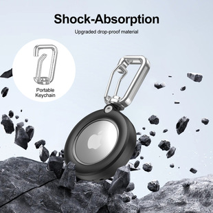 适用于苹果防丢定位器保护壳全包密封防水外壳airtag追踪器保护套