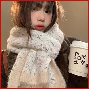 2025新款egg纯色小围巾女秋冬氛围感高级感韩系围脖桐庐针织围巾