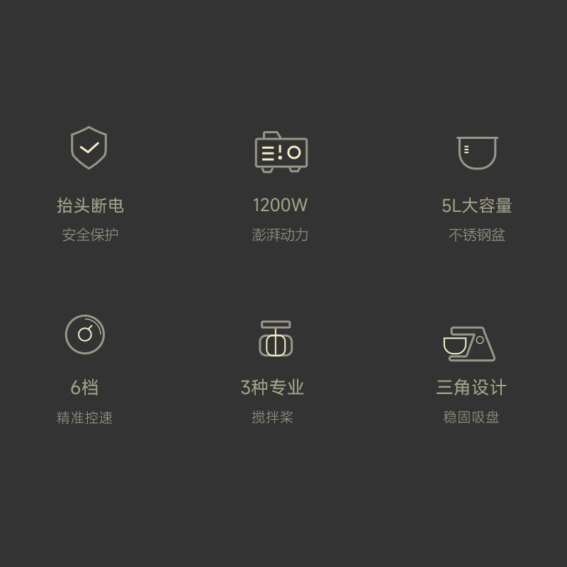 新品家用小型厨师机3D和面机5畜牧/养殖器械