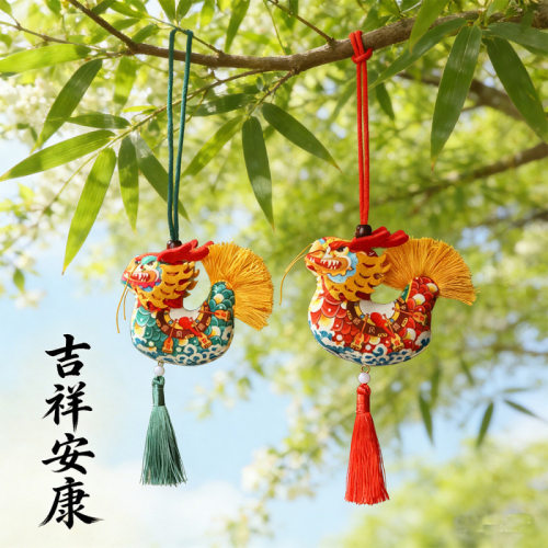 香囊端午节香囊龙舟香包手工艾草驱蚊香袋随身挂件景区文创伴手