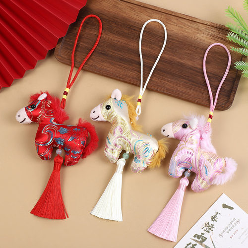 轻奢精美马年国风香囊马上有钱香包挂件车载便携民族风汉服吊坠