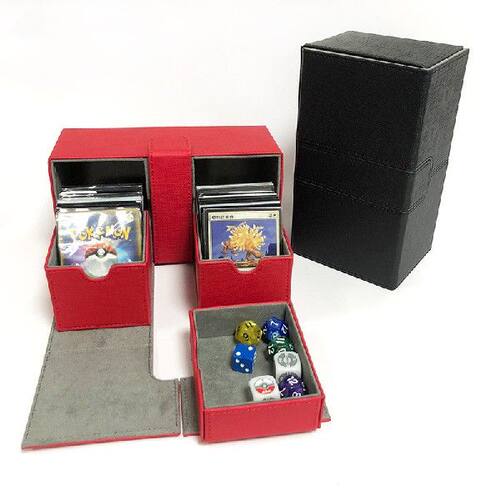 极速Large Size  Deck Box Card Case Deck Holder Board Game Ca