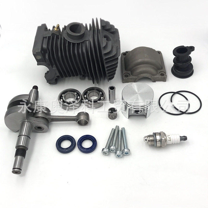 油锯配件气缸曲轴油封轴承进气管适用于STIHL斯蒂尔MS210 230 250