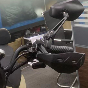 适用23新款 配件 九号电动摩托车M80CM85CM95C护手罩挡风护手板改装