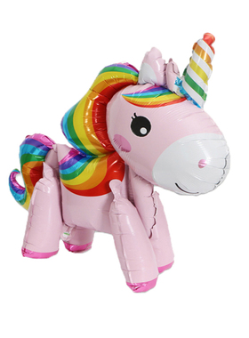 Unicorn Balloon Decoration Happy Birthday Party Supplies Foi