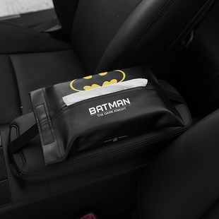 极速1PC Box Styling Tissue Napkin Car Hero Super Case