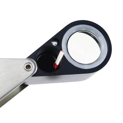极速10X nification Jeweler Loupe Triplet Lens nifier with 6