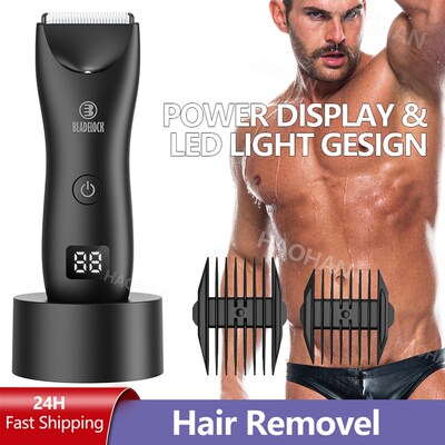 极速Intimate Pubic Hair Removal for Men Electric Groin Trimm