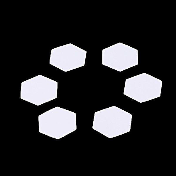 100Pcs Hexagon Templates for Patchwork Paper Quilting Sewing