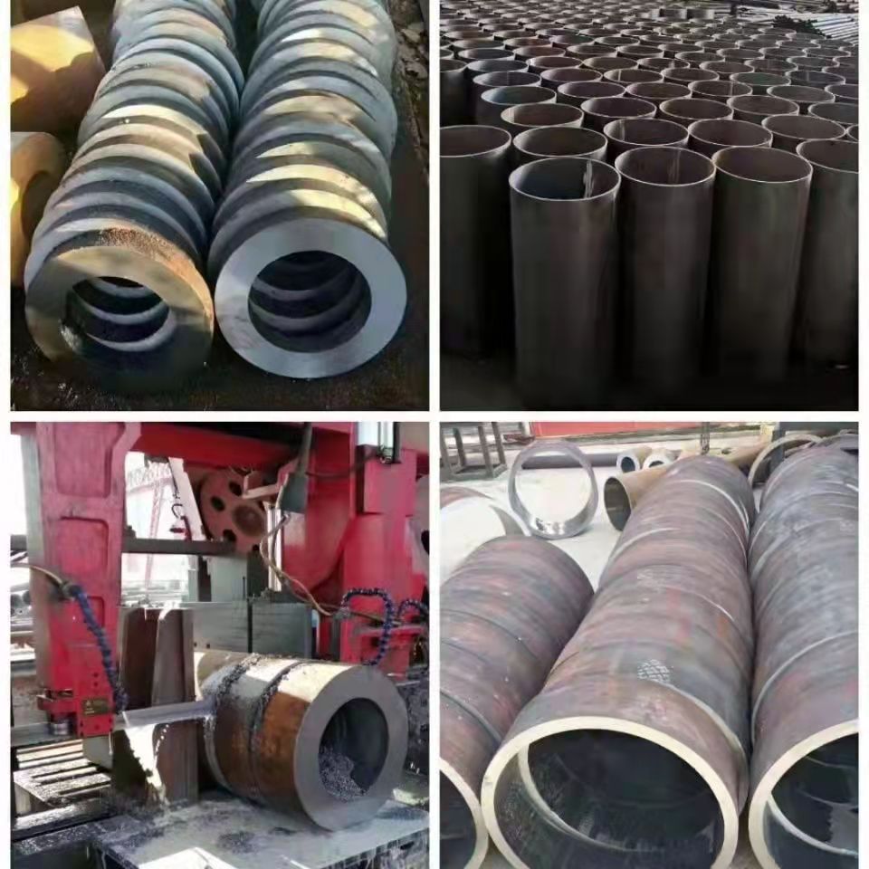 45号无缝钢管20#热镀锌Q345B大口径碳钢薄厚壁空心圆铁管定制切割