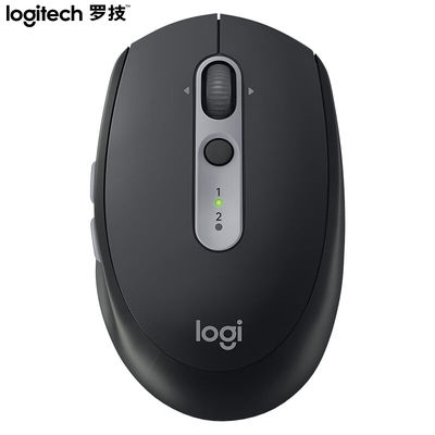 罗技(Logitech)M590静音鼠标无线蓝牙双模2台设备秒切换办公鼠