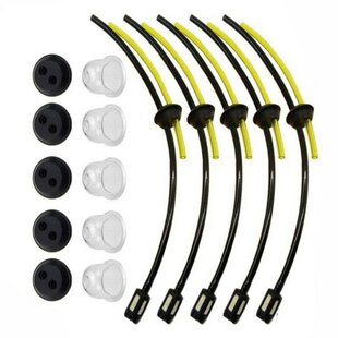 Rubber 极速5Sets Grommet Hose Fuel Gasoline Filter