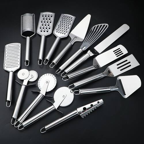 极速【】430#不锈钢厨房小工具外贸 烘焙套装 披萨工具套装