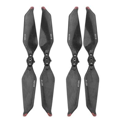 极速2 Pairs Carbon Fiber Propellers Quick Release Foldable 2