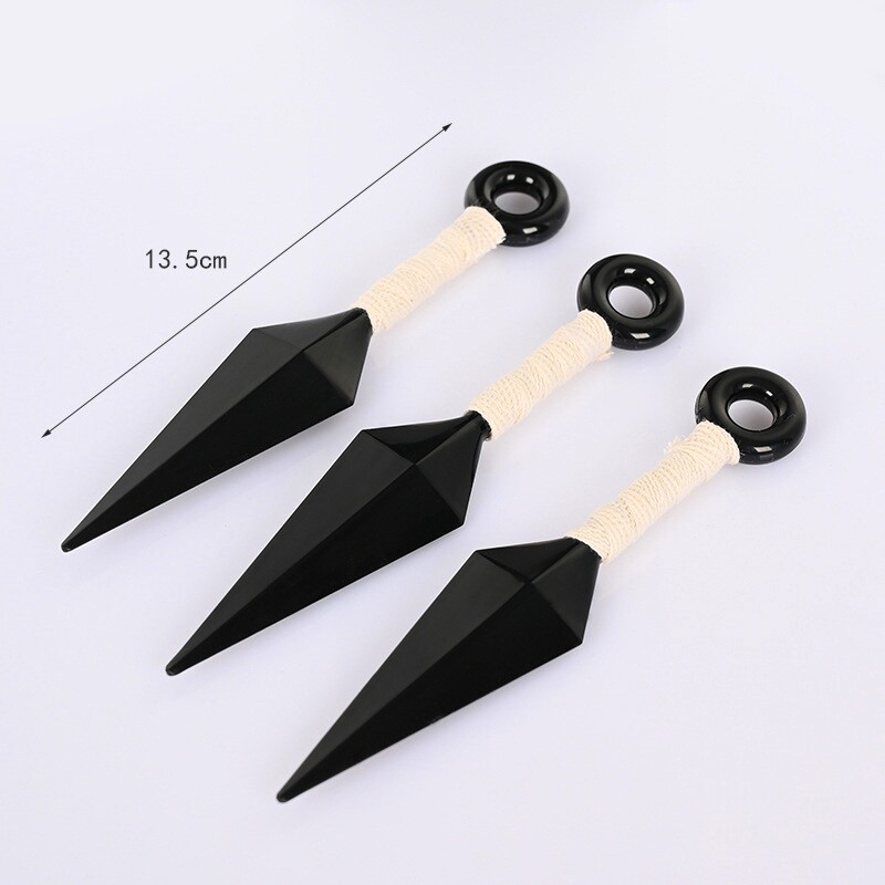 3pcs/set Hokage Ninja Kakashi Akatsuki Kunai Shuriken Anime