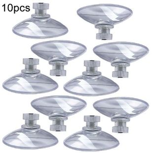 Clear Suction Cups 10PCS Nut Head Thumb Strong Mushroom