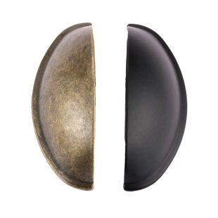 极速5 Shell Retro Met Cupboard Handles Iron Antique Pcs Pull