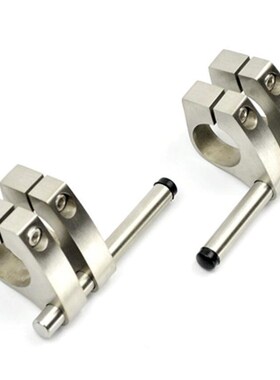 极速DIYHD 5FT-16FT Solid Head Twin Roller Sliding Barn Door