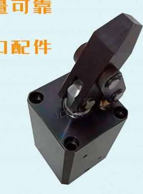 CHLC油压杠杆缸块状板式杠杆缸HLCM25 32 40 50 63 液压缸油缸