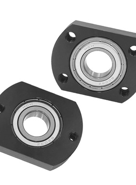 轴承座组件带BFC11无扣环轴承座BGTNB省空间用微型法兰型单轴承座