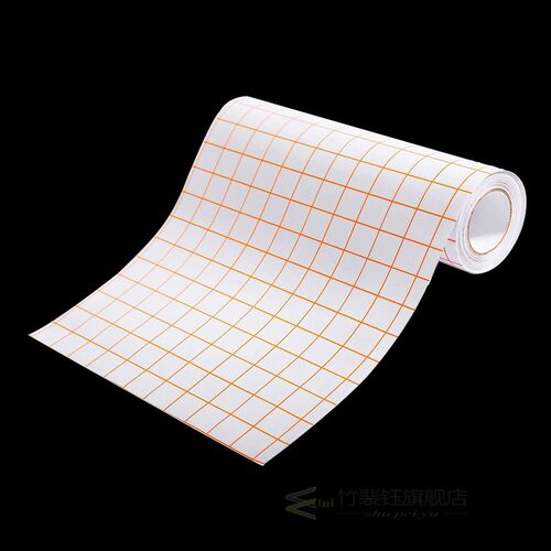 极速Transparent Vinyl Transfer Paper Tape Roll-12 X 6.6ft wi