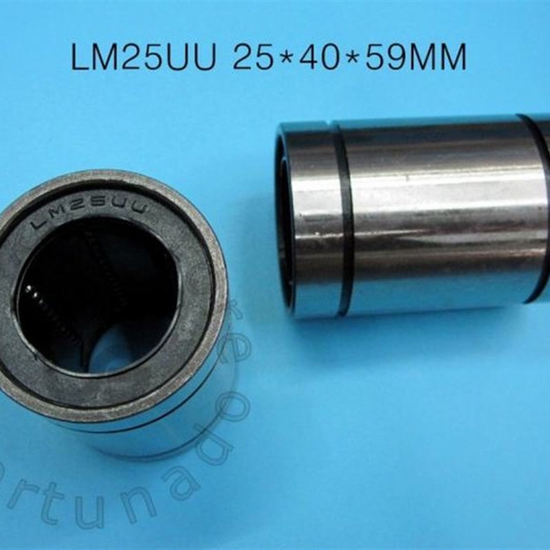 LM25UU bearing 25*40*59mm  LM25UU 25mm Linear Ball  Bushing