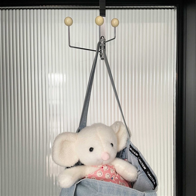 树的岛Tree复古圆球创意挂钩装饰衣帽架卧室INS门无痕免打孔小众