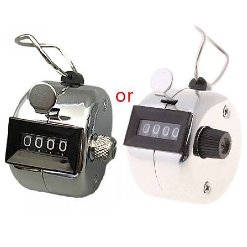 极速Hand Tally Counters 4-Digit Lap Trackers Manual Clickers