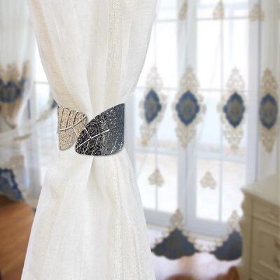 极速1Pc Curtain Tiebacks Rings Holder Clamps Window Curtains